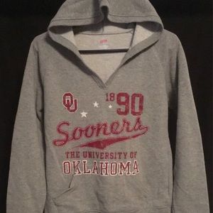 *NWOT* Soffe OU Sooners V-Neck Hoodie